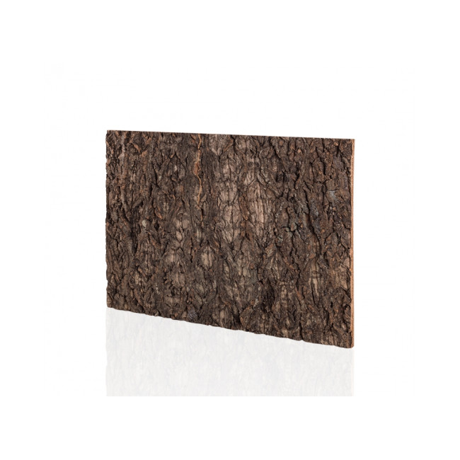 Jardinière Bois Écorce Manche Naturel L29cm/23cm Lot 2pcs