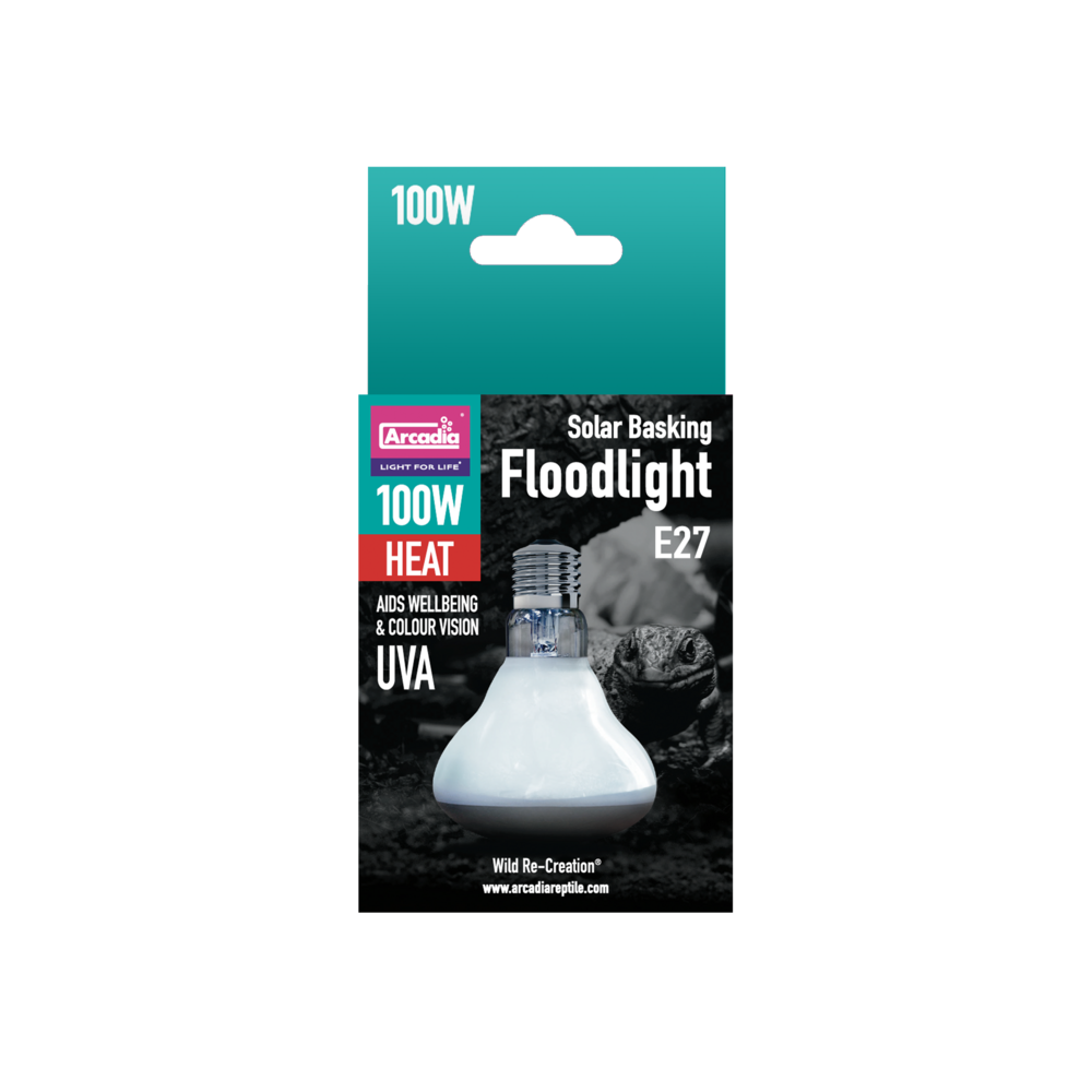 Spot chauffant Solar Basking Floodlight -Arcadia