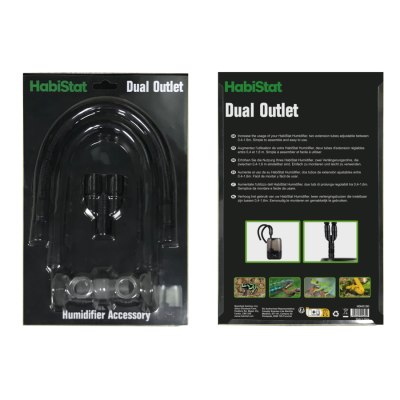 Double sortie pour humidificateur -Habistat