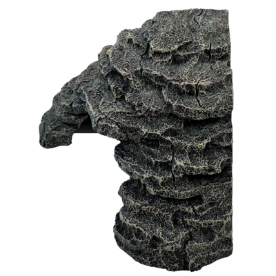 Cachette d'angle "Repto Deco Basking Grey"