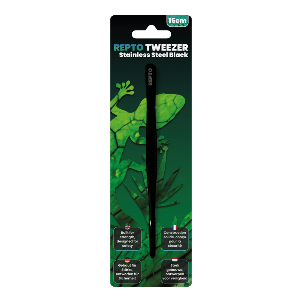 Pince acier inoxydable noire