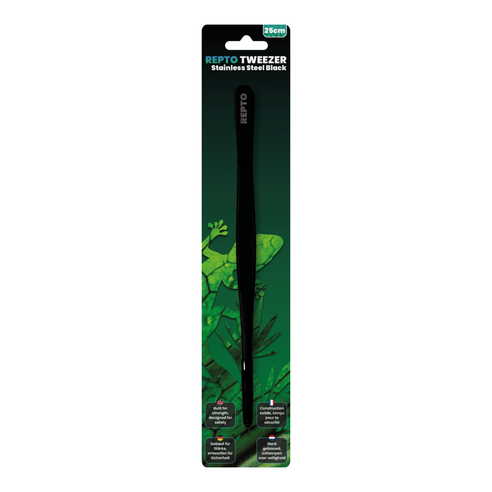 Pince acier inoxydable noire
