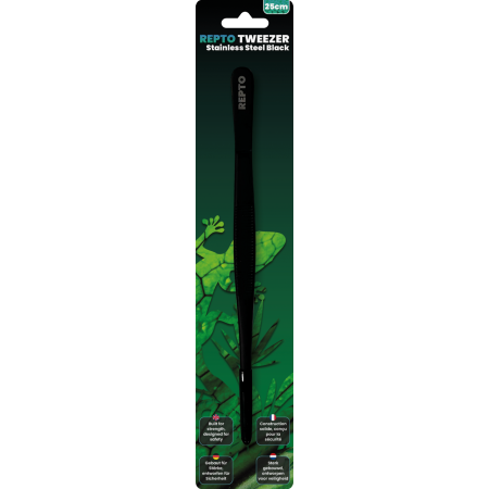 Pince acier inoxydable noire