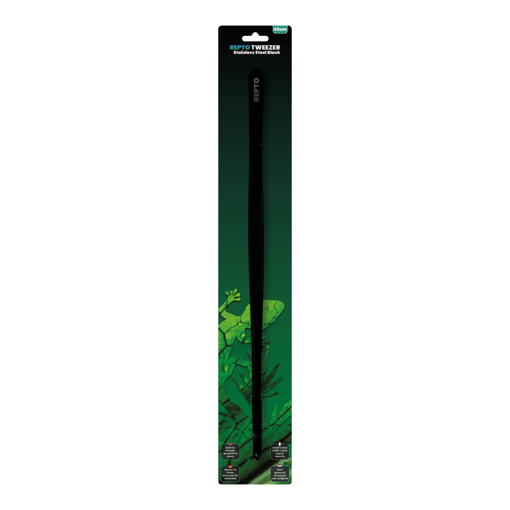Pince acier inoxydable noire Pince acier inoxydable noire
