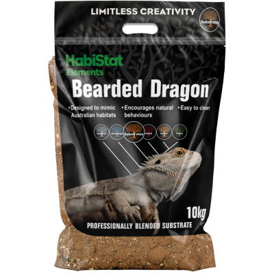 Substrat pour Pogona Bearded dragon bedding 10Kg- Habistat