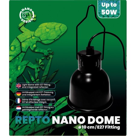 Nano dôme noir 10cm E27 - Repto