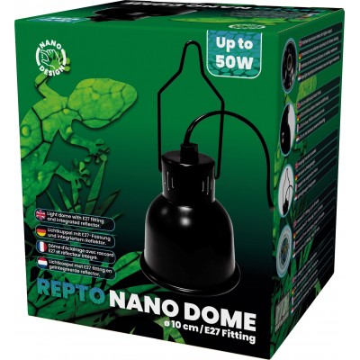 Nano dôme noir 10cm E27 - Repto
