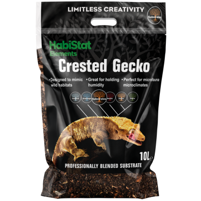 Substrat pour geckos à crête - Habistat