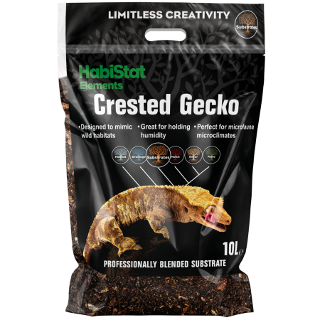 Substrat pour geckos à crête - Habistat