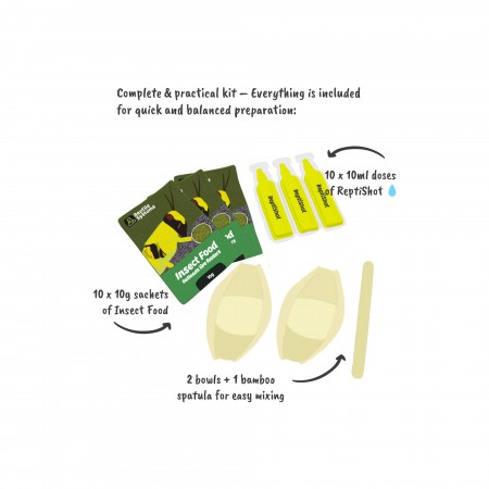 INSECT FOOD KIT BOOSTER – REPTILE SYSTEMS