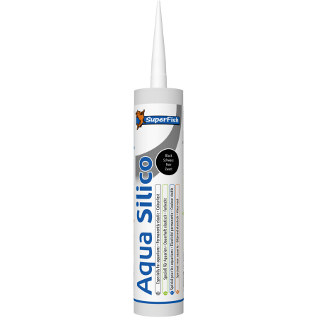 Colle Silicone pour aquarium et terrarium SuperFish