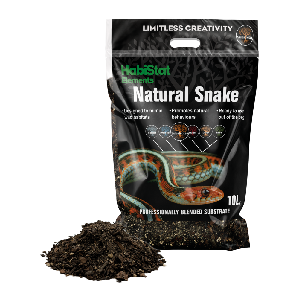 HabiStat Natural Snake – Substrat pour serpents 10 L