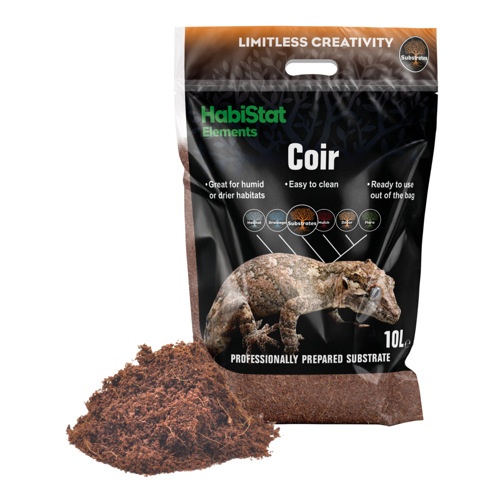 HabiStat Coir Substrate – Substrat de coco 10 L