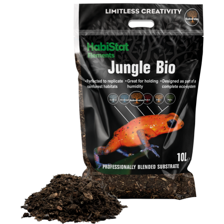 HabiStat Jungle Bio – Substrat pour terrarium tropical 10 L