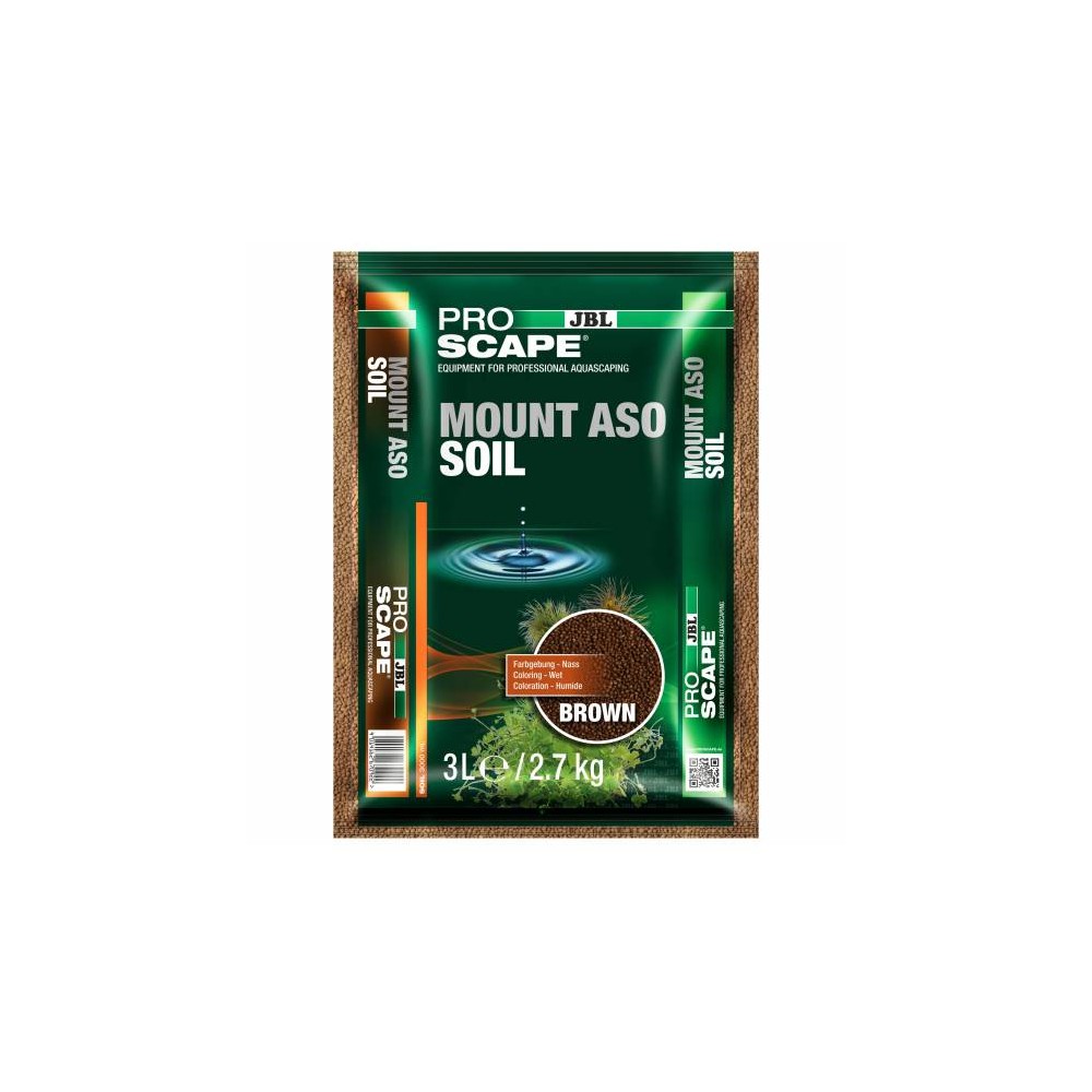 Sol technique pour terrarium planté et paludarium "JBL Mount Aso Soil"
