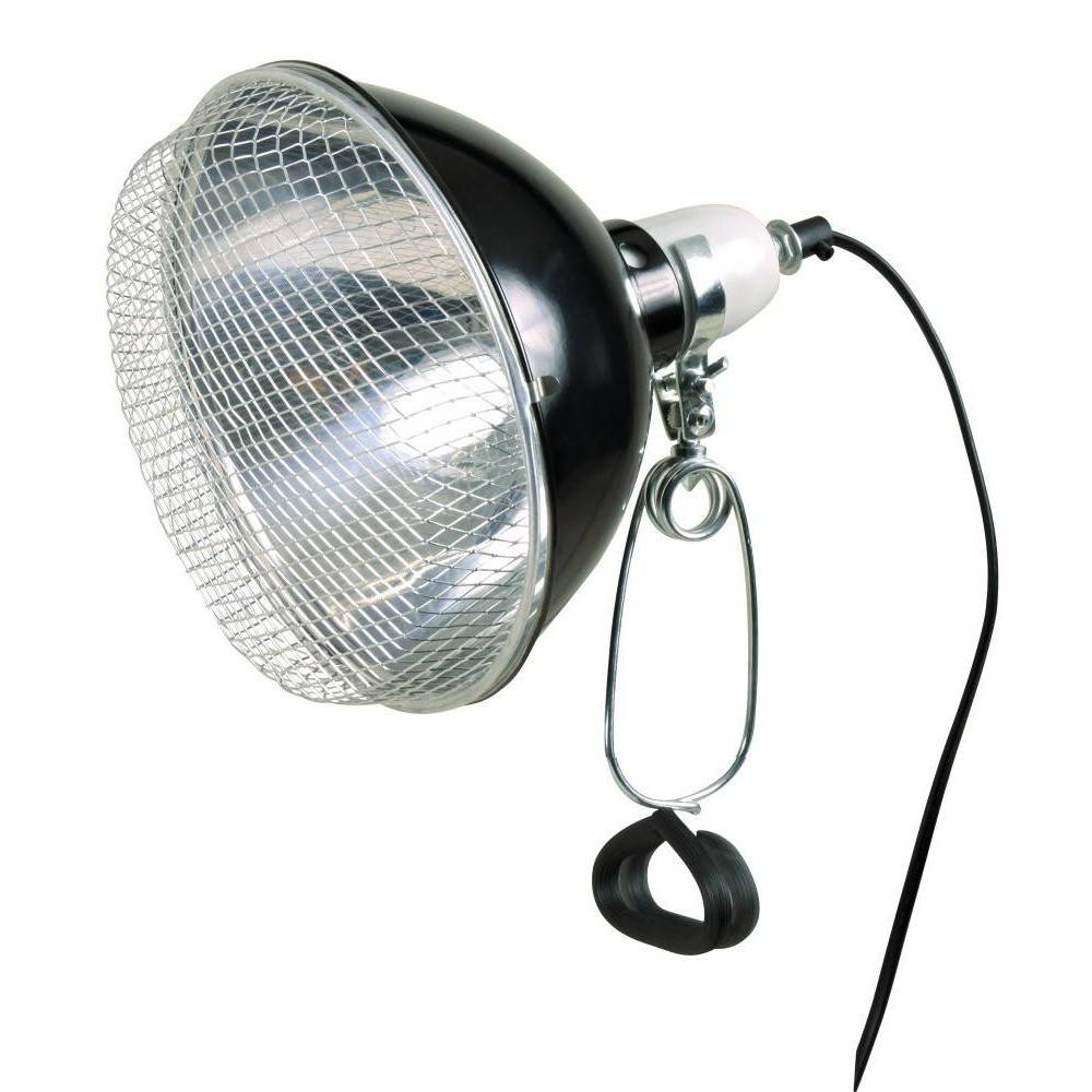 Porte lampe à pince avec reflecteur Porte lampe à pince avec reflecteur