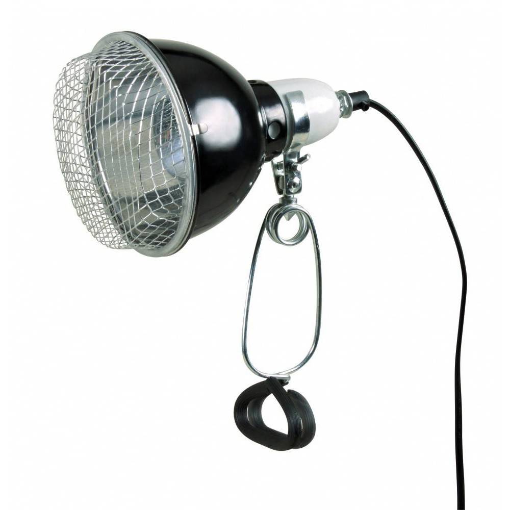 Porte lampe à pince avec reflecteur Porte lampe à pince avec reflecteur