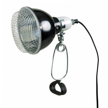 Porte lampe à pince avec reflecteur