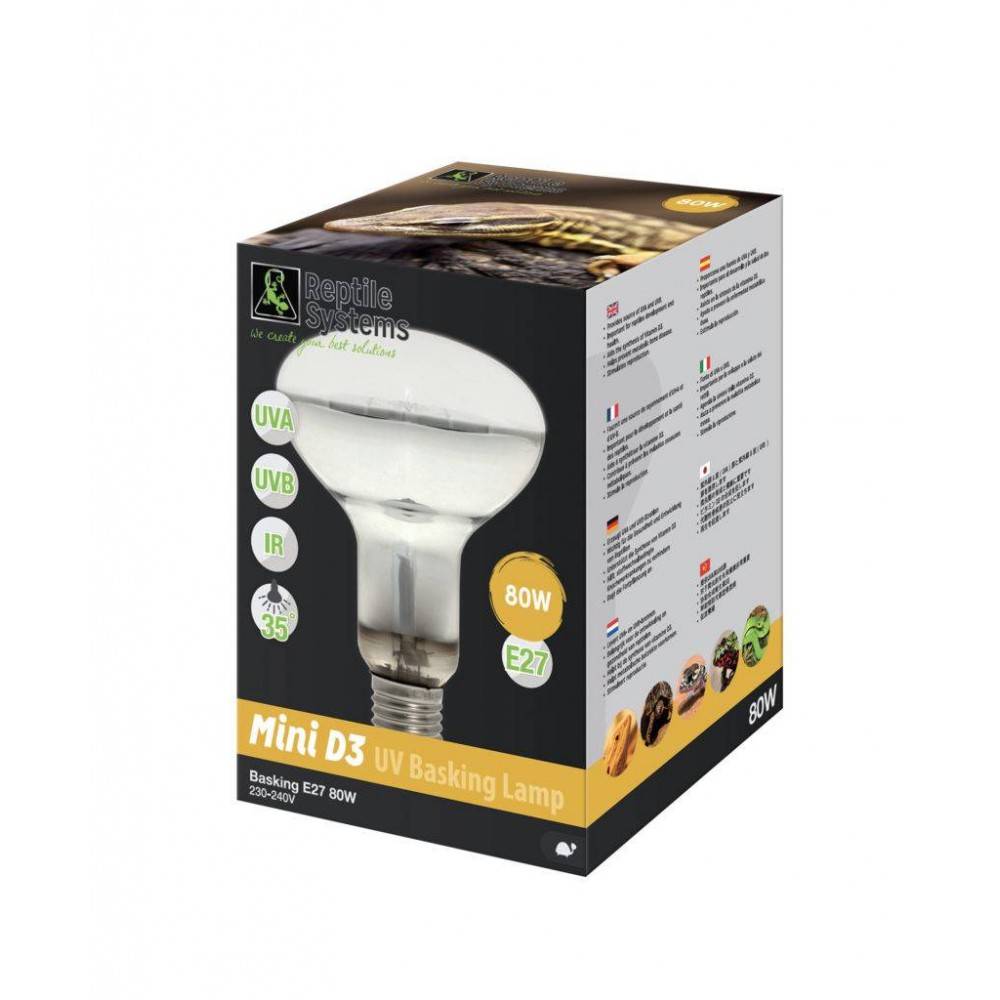 Lampe vapeur de mercure 3 en 1 D3 basking lamp Lampe vapeur de mercure 3 en 1 D3 basking lamp