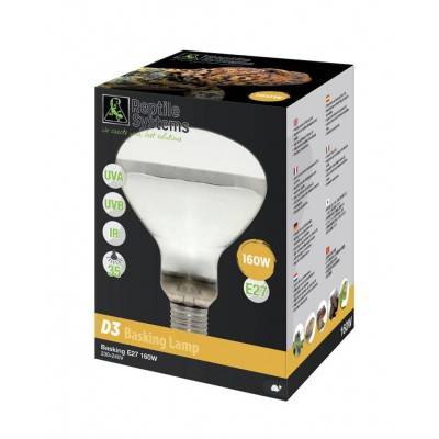 Lampe vapeur de mercure 3 en 1 D3 basking lamp