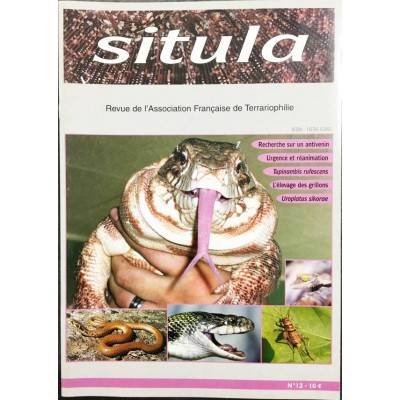 Situla n°12 - Tegu rouge, élevage des grillons, Uroplatus, ...