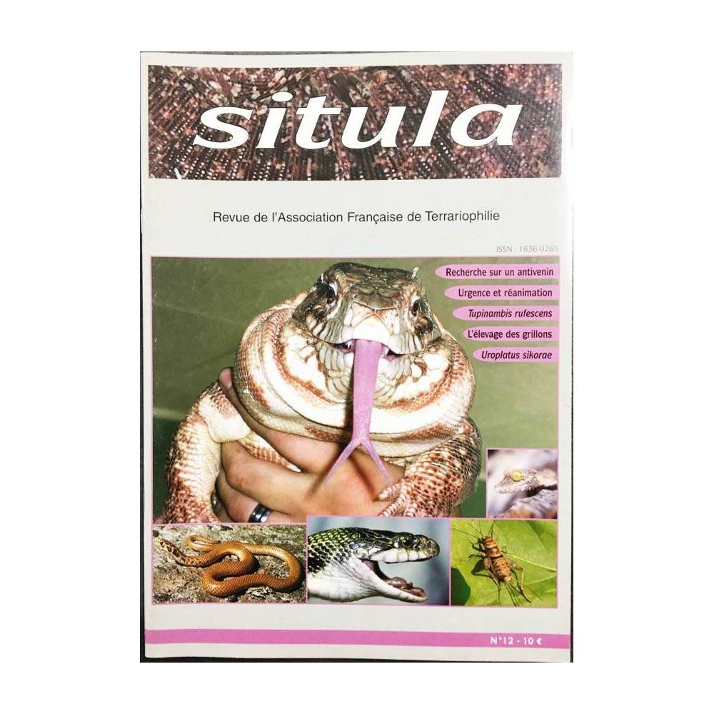 Situla n°12 - Tegu rouge, élevage des grillons, Uroplatus, ...