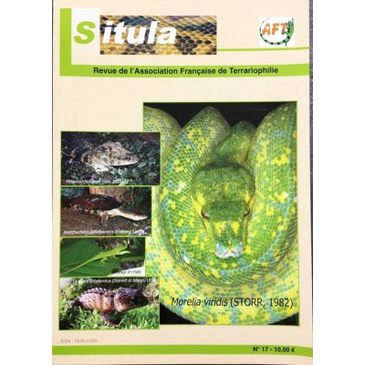 Situla n°17 - Morelia viridis, Tribolonotus, voyage, ...