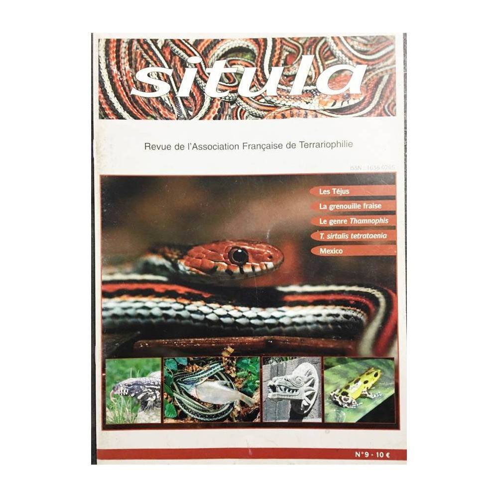 Situla n°9 - Tegu rouge, genre Thamnophis, Dendrobates, voyage,...