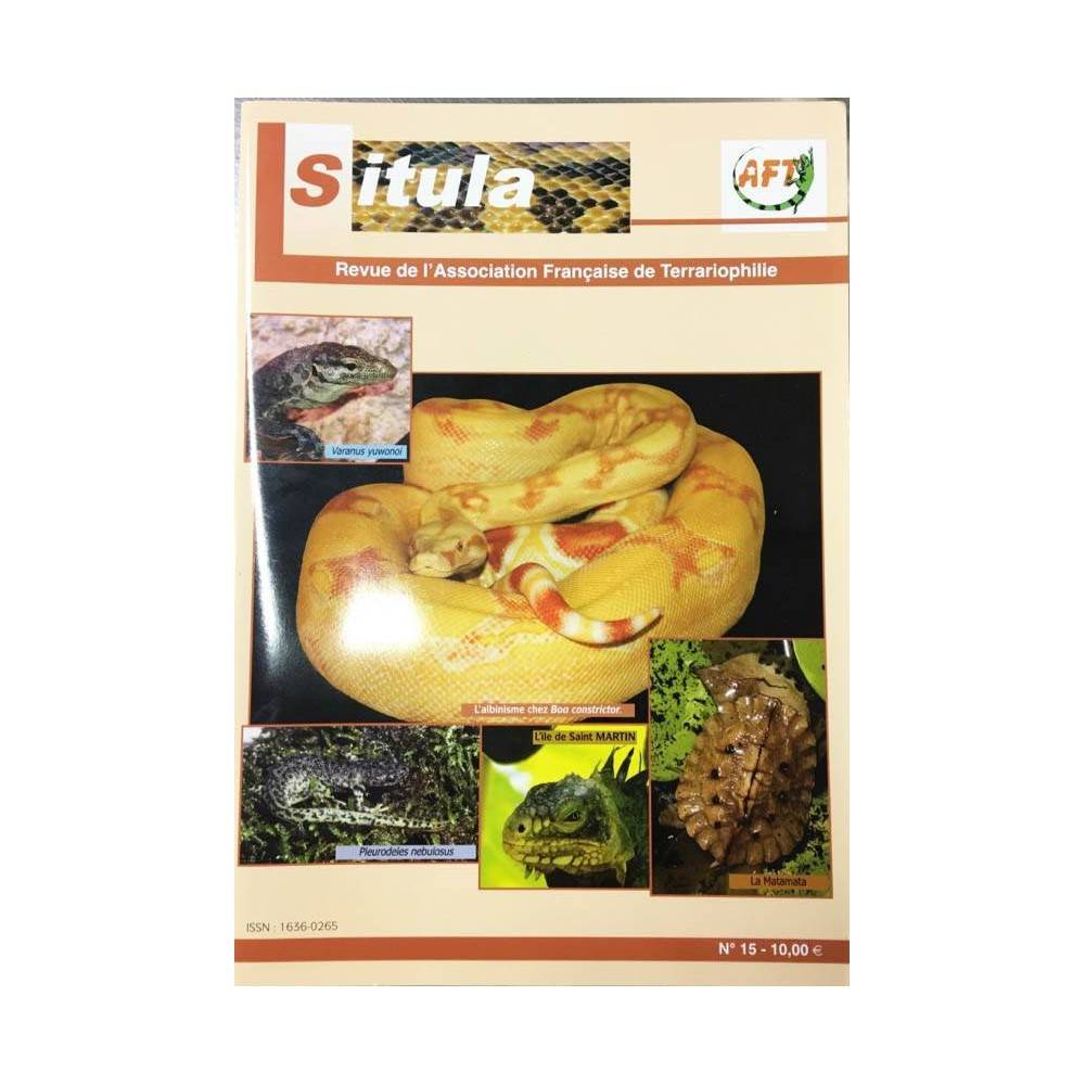 Situla n°15 - l'albinisme, Varanus yuwonoi, reptiles et amphibiens de La Réunion,...