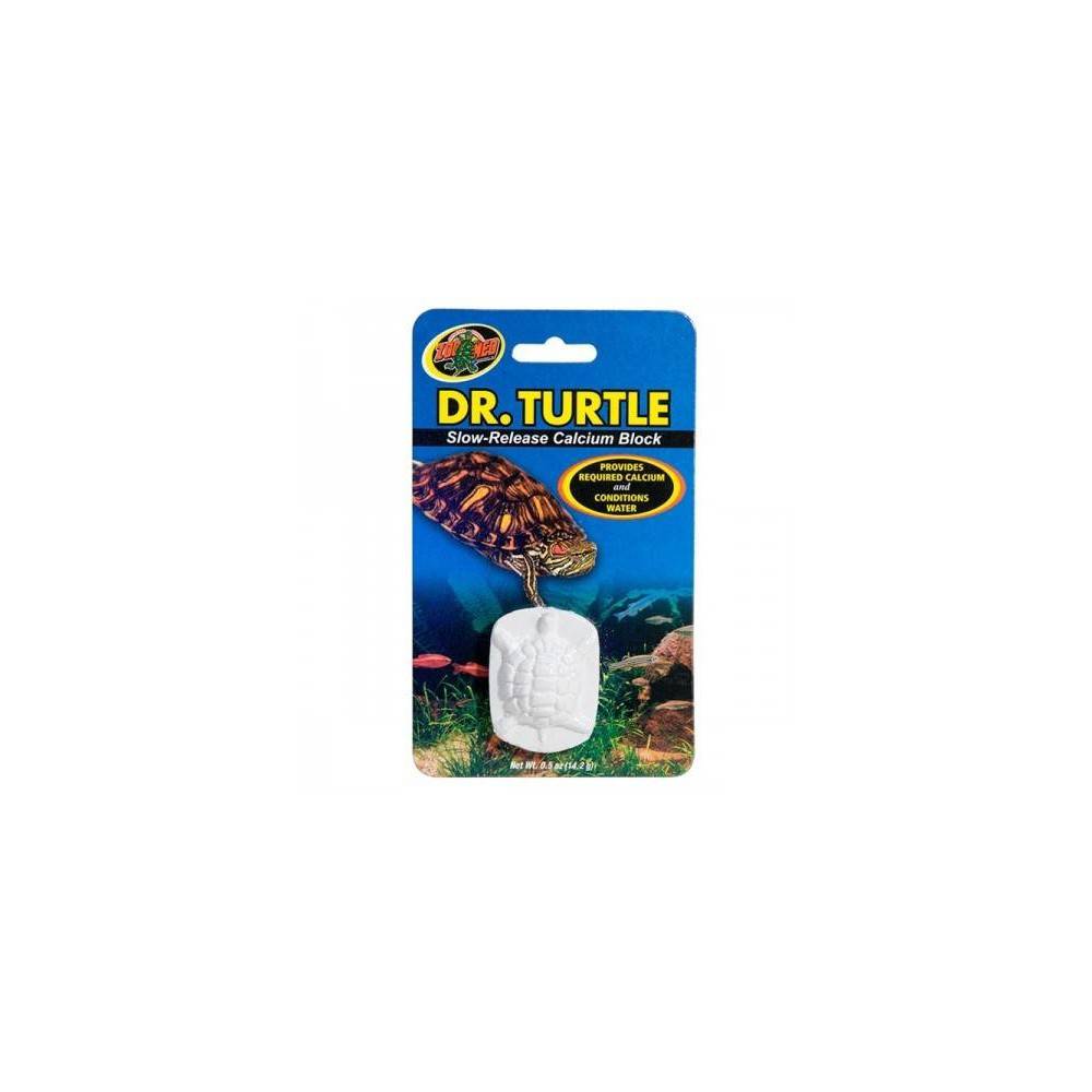 Bloc Calcium Tortue aquatique Dr Turtle Zoomed