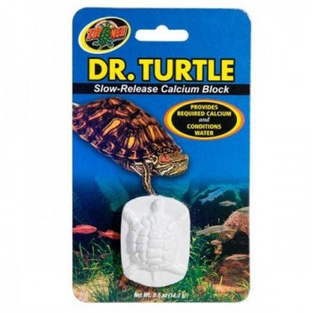 Bloc Calcium Tortue aquatique Dr Turtle Zoomed