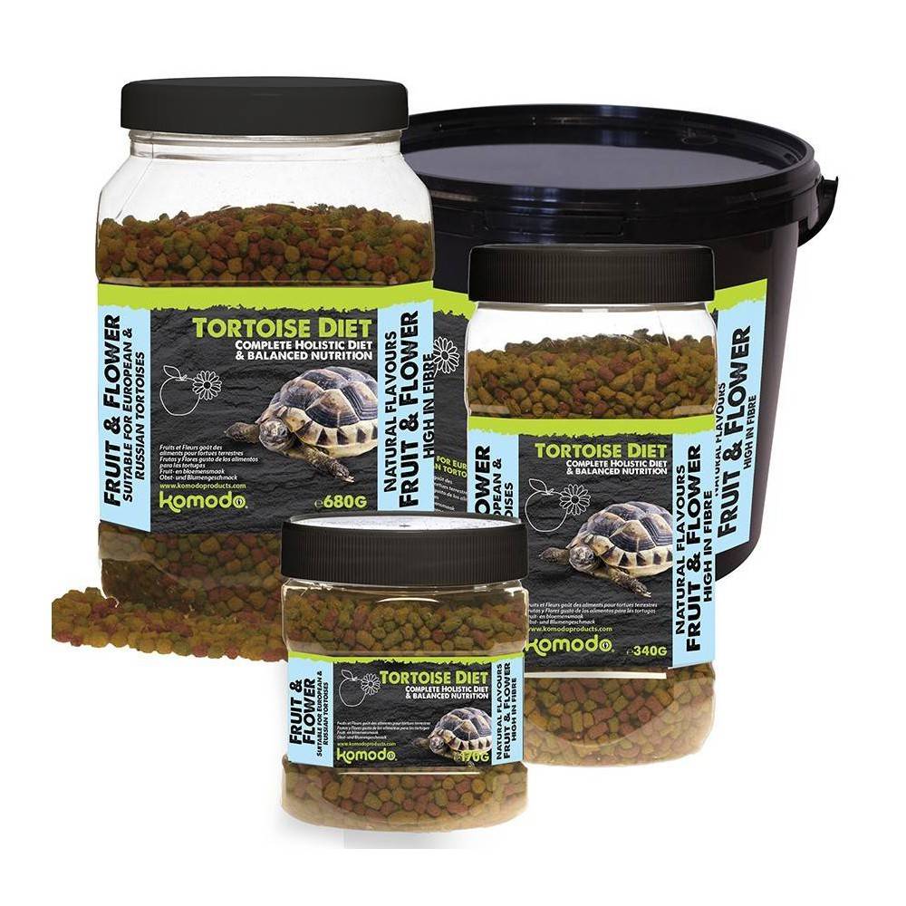 Granulés tortue de terre Toirtoise Diet Fruits et fleurs Granulés tortue de terre Toirtoise Diet Fruits et fleurs