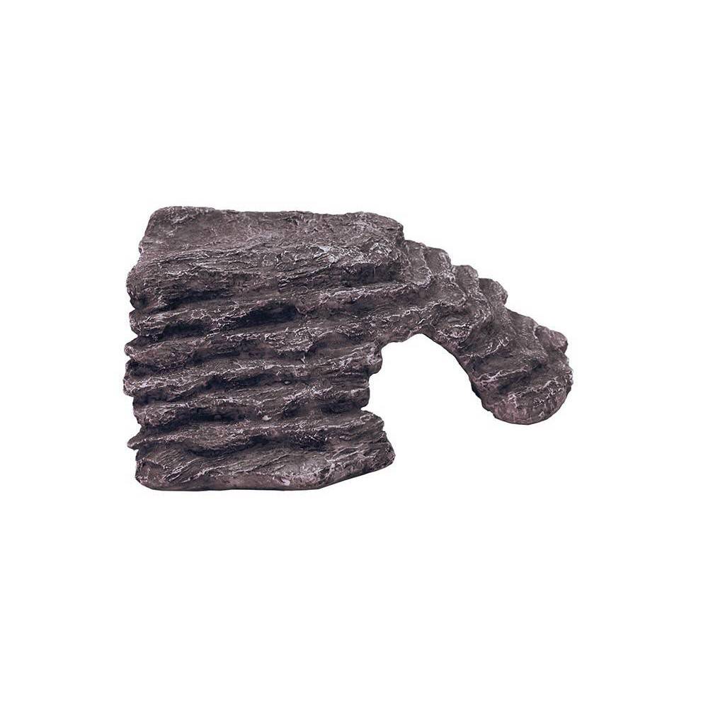 Plateforme/ cachette résine couleur marron KOMODO Plateforme/ cachette résine couleur marron KOMODO