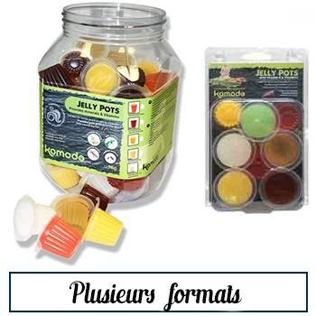 Jelly Pots Mixed Favours 8 pièces  Komodo