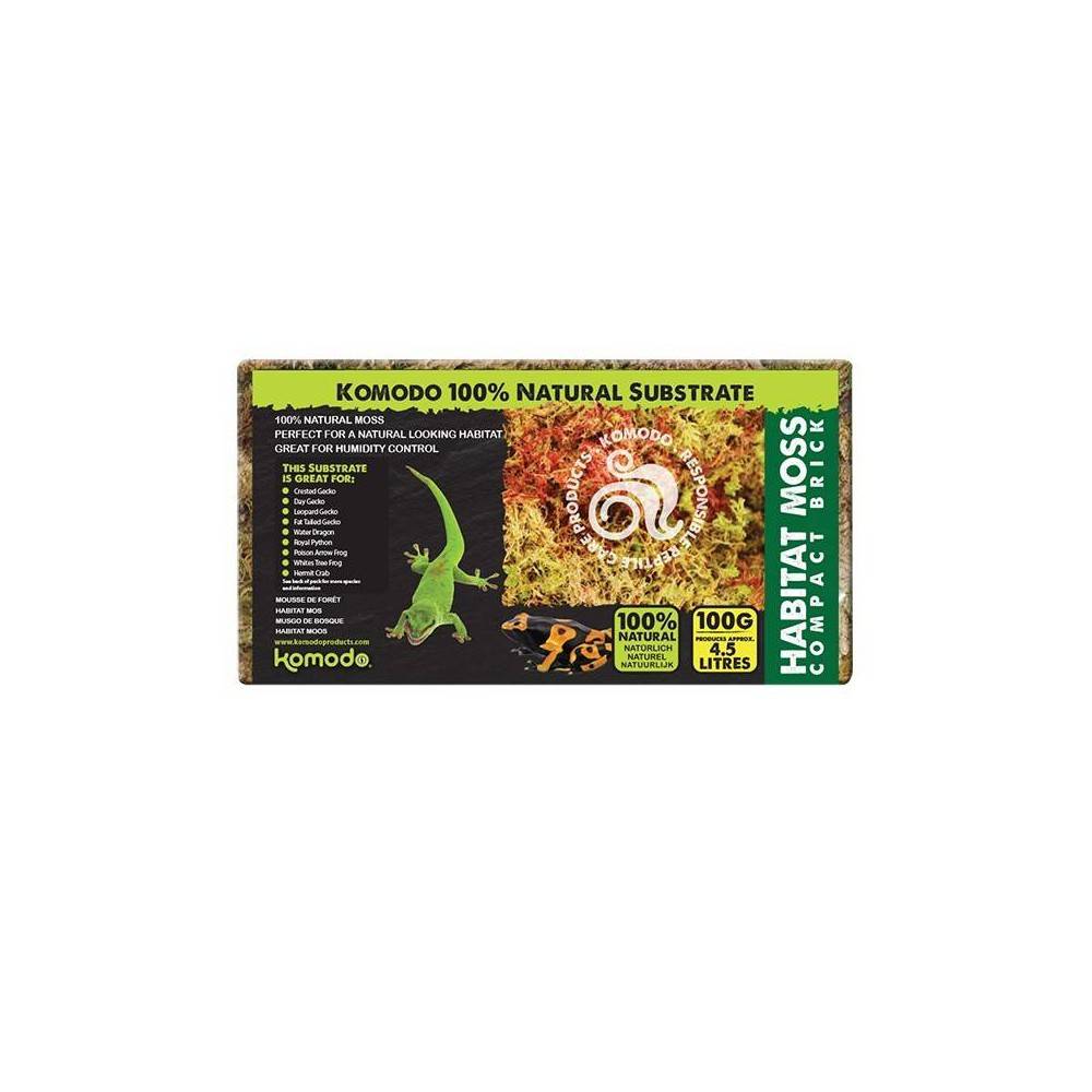 Mousse de forêt 100% Naturelle "Habitat Moss" - Komodo Mousse de forêt 100% Naturelle "Habitat Moss" - Komodo