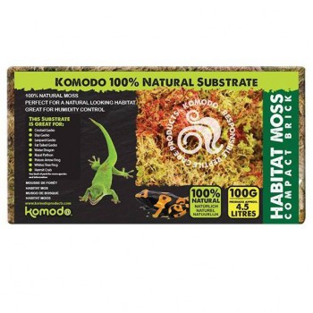 Mousse de forêt 100% Naturelle "Habitat Moss" - Komodo