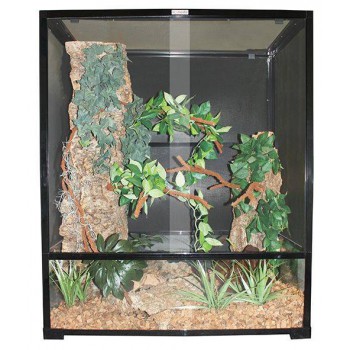 Terrarium Verre/ Grille pour Caméléon KOMODO