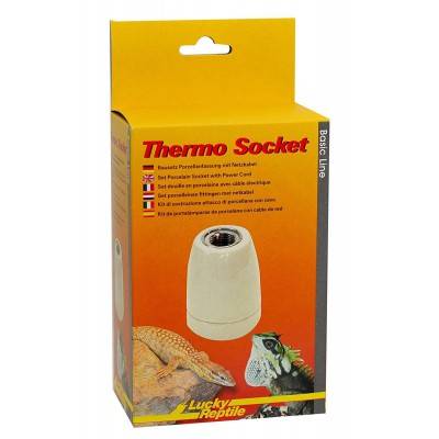 Culot E27 passe-paroi Thermo socket Basic line