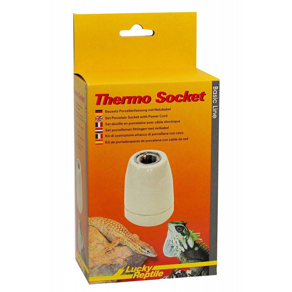 Culot E27 passe-paroi Thermo socket Basic line Culot E27 passe-paroi Thermo socket Basic line