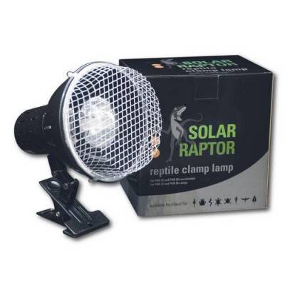 Porte-lampe Solar Raptor "Reptile Clamp Lamp"