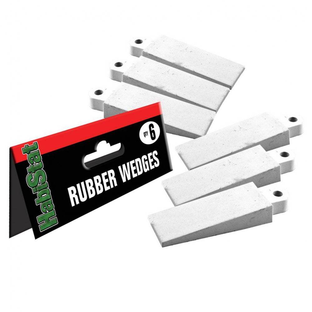 Cales pour vitres de terrarium "Rubber wedges" Habistat