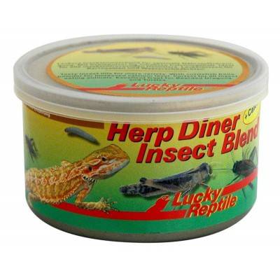 Insectes en boite criquets, vers, grillons "Herp Diner Insect Blend" - Lucky Reptile