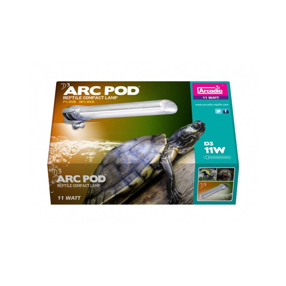Tube fluorescent pour tortues "Arc pod" - Arcadia