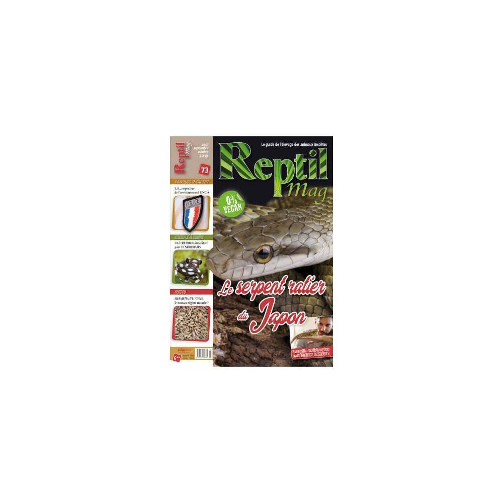 Reptilmag N°73 , Elaphe climacophora, l'hibernaton des tortues...