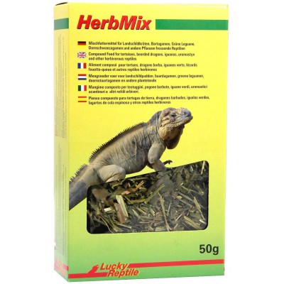 Mélange d'herbes pour tortues, pogonas, iguanes "Herb Mix" Lucky Reptile