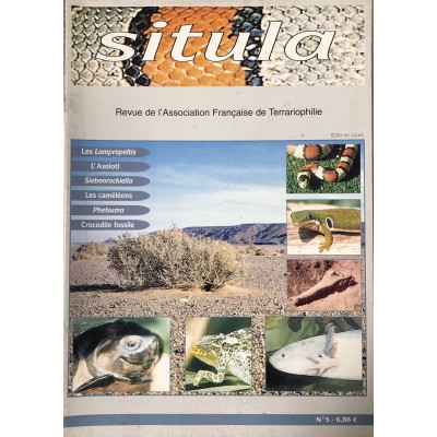 Situla n°5 - Les Lampropeltis, L'Axolotl, les caméléons, Phelsuma, ...