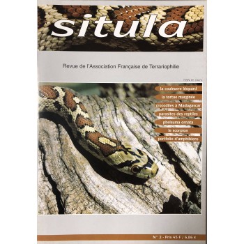 Situla n°2 - les parasites des reptiles, la couleuvre léopard, le scorpion,...