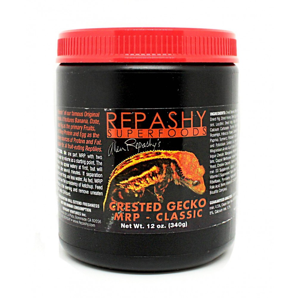 Nourriture pour gecko à crête - Repashy Crested gecko MRP Classic