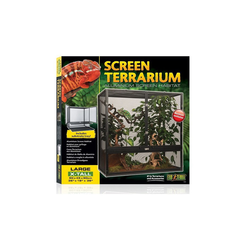 Cage pour Caméléon Screen Terrarium EXOTERRA Cage pour Caméléon Screen Terrarium EXOTERRA
