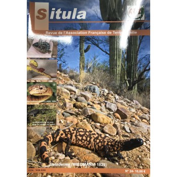 Situla n°24 : prolapsus chez les reptiles, Heloderma, déterminisme du sexe